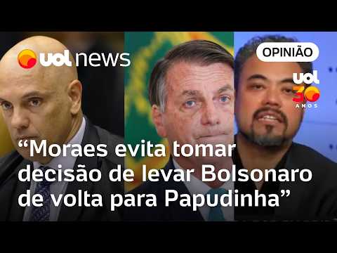 Impressão é que Moraes e Gonet não querem mandar Bolsonaro de volta para a cadeia, diz Sakamoto
