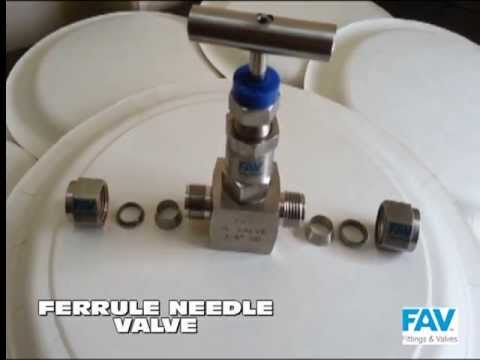 Ss ferrule type needle valve