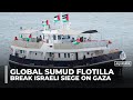 Gaza Humanitarian Flotilla Departs Barcelona To Break Israeli Siege