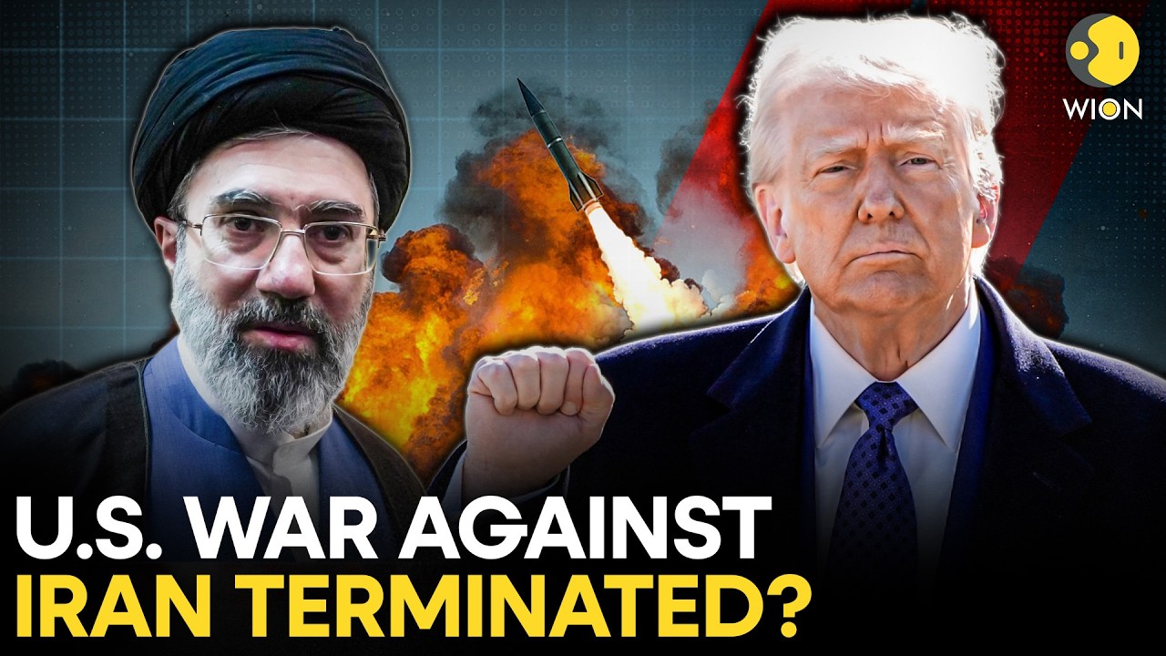 US-Iran War: Trump Declares Iran War “Terminated” Amid Deadline Pressure | WION