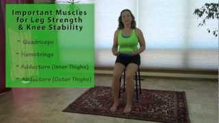 Improving Knee Strength & Stability - Seated Inner & Outer Thigh Exercise