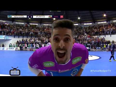 Gols Pato 6x0 Atlântico - FINAL Jogo 1 (Liga Nacional de Futsal 2018)
