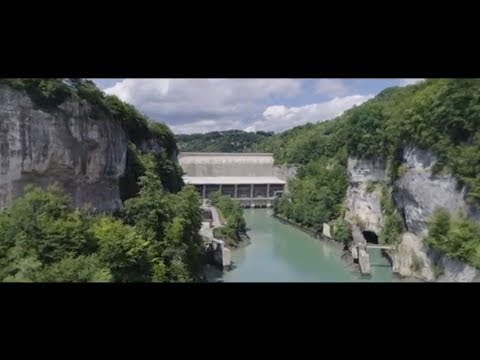 Barrage-centrale de G�nissiat