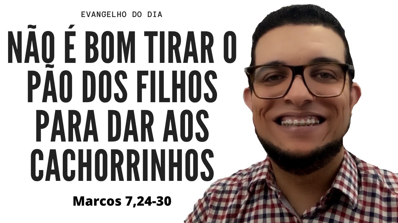 NÃO É BOM TIRAR O PÃO DOS FILHOS PARA DAR AOS CACHORRINHOS. O QUE JESUS QUIS DIZER? | JOÃO RUFINO