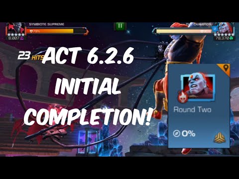 Act 6.2.6 Initial Clear!! | Champion Boss | Marvel Contest Of Champions