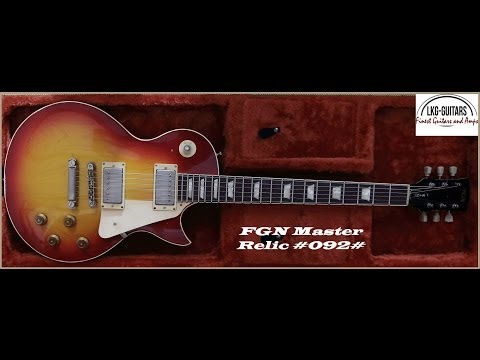 FGN 1958´er Relic Master LS Cherry Sunburst #092#-Classic Rock Style - LKG-Guitars-SOLD