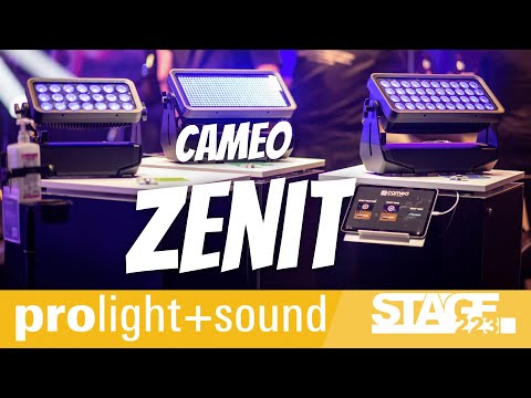 Cameo Zenit W600 SMD, W600 D SMD, W300i | Prolight + Sound 2022