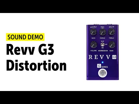 Revv G3 Distortion - Sound Demo (no talking)