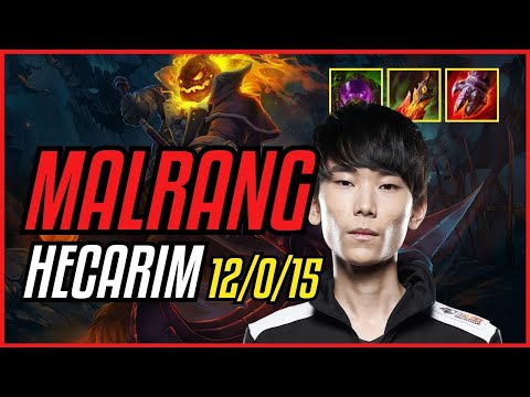 MALRANG - HECARIM vs KINDRED JUNGLE - EUW MASTER - PATCH 11.9