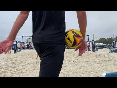 Harbin/Bicko versus Ferarri/Mayer Set 1 at Hyden Beach