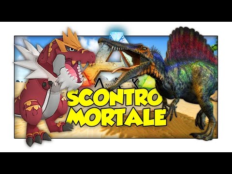 DUELLO LETALE FRA POKEMON E DINOSAURO! - [Pokemon] Ark Survival Evolved ITA