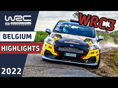 WRC3 Highlights | WRC Ypres Rally Belgium 2022