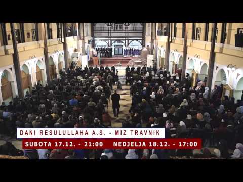 Najava - DANI RESULULLAHA a.s. - MIZ TRAVNIK - MTV IGMAN