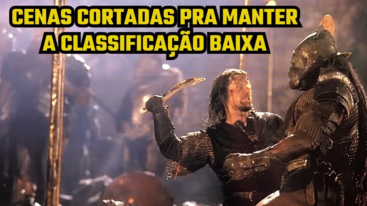 Senhor dos Anéis: Cenas que foram cortadas para manter a classificação baixa
