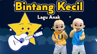 Download lagu Bintang Kecil Dilangit Yang Biru | Bersama Badut Upin Ipin Lucu | Lagu Anak Anak Balita Populer mp3