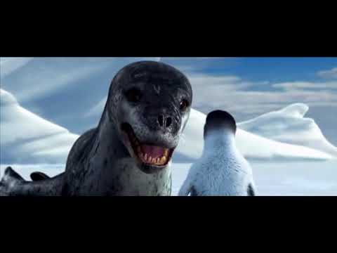 Happy Feet Leopard Seals Chase