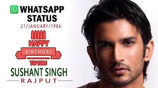 Sushant Singh Rajput: "Birthday Status" SUSHANT SINGH Age | video, photo, Whatsapp [January Born]