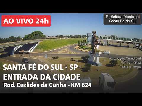 Rotatória Principal, próxima ao Campus II da UNIFUNEC em Santa Fé do Sul - SP