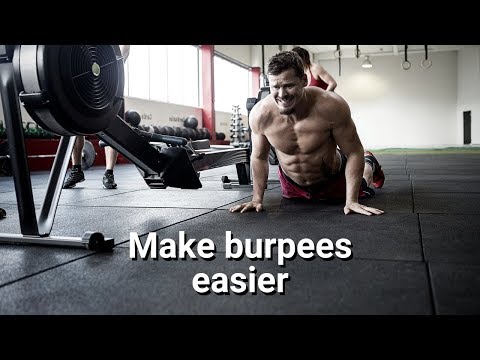 4 Tips To Make Burpee Workouts Easier!