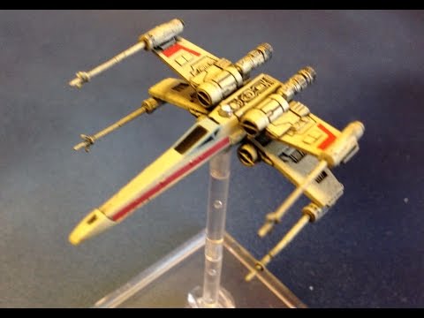 The Cardboard Dungeon: X-Wing Ship Review - X-Wing Expansion