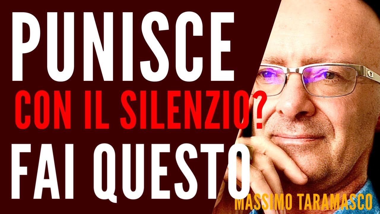 Lui Ti Punisce Con Il Silenzio . Ecco Cosa Fare!