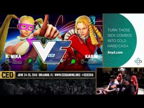 CEO2016 SFV RUMBLE - MARN vs EG JUSTIN WONG