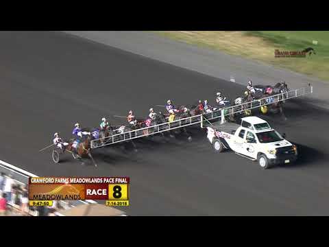 2018 Meadowlands Racetrack -  $701,830  Meadowlands Pace Final Saturday, July 14