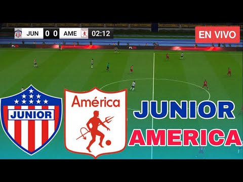 Junior vs America Cuadrangulares Liga Colombiana 2025 Partido Simulación PES 21