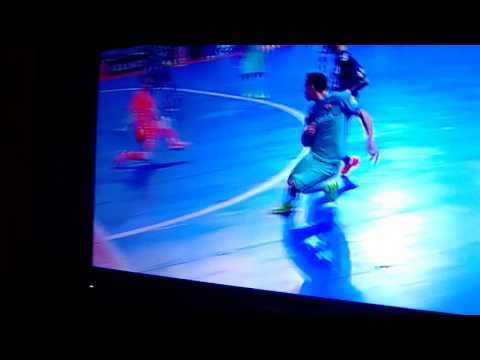 Gol Barcelona 1-1 Inter Movistar