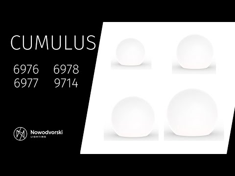 Світильник вуличний Nowodvorski 9714 Cumulus E27 1x60W IP44 Wh
