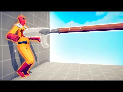 PIKE PINNING UNITS TO THE WALL - TABS | Totally Accurate Battle Simulator 2025