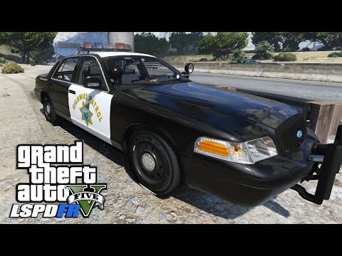 GTAV LSPDFR CHP Rotator Crown Victoria - EP.146
