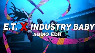 Cover art for industry baby x e.t. - lil nas x & katy perry [audio edit] || bassboosted