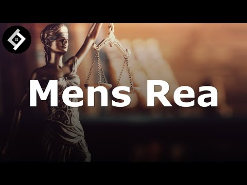 Mens Rea | Criminal Law Full Lecture