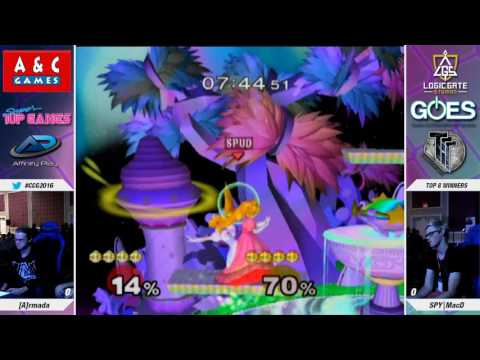 CC2016: SSBM: Top 8 - [A]rmada vs SPY|MacD