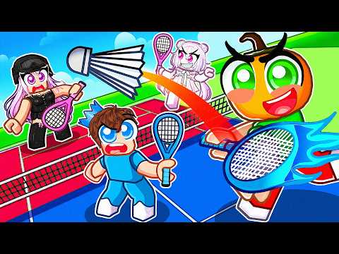 KIZLAR vs ERKEKLER Badminton Turnuvasına Katıldım! 🏆🏸 | Roblox