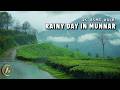 4K Walking In Rain Through Scenic Hill Station Roads In Munnar 4K ASMR Relaxing Walk Kerala