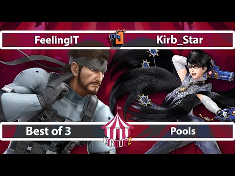 FeelingIT (Snake) vs Kirb_Star (Bayonetta) - Cirque 2 Smash Ultimate - WR1