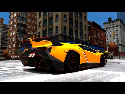 #307 Lamborghini Veneno Updated | NEW ! CAR ! GTA IV ! [60 FPS] _REVIEW