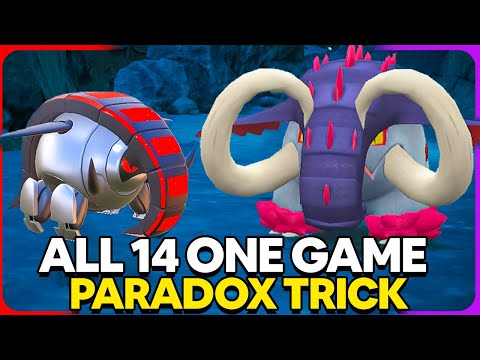 GET ALL 14 Version Exclusive Paradox Pokemon without Trading!