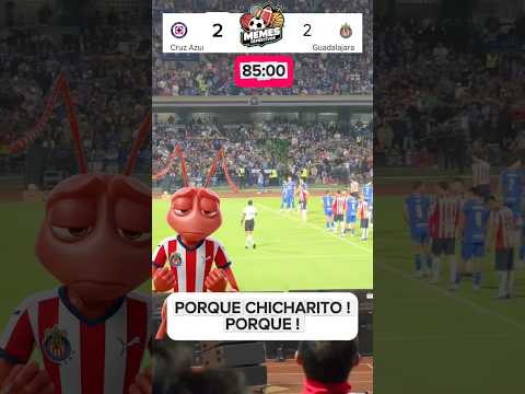 La peor forma de decir ADIÓS #ligamx #chivasrayadasdeguadalajara #chicharitohernández #cruzazul