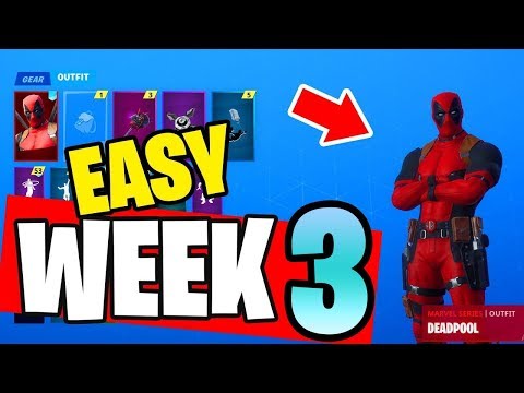 DeadPool WEEK 3 Challenges Fortnite Chapter 2 Season 2
