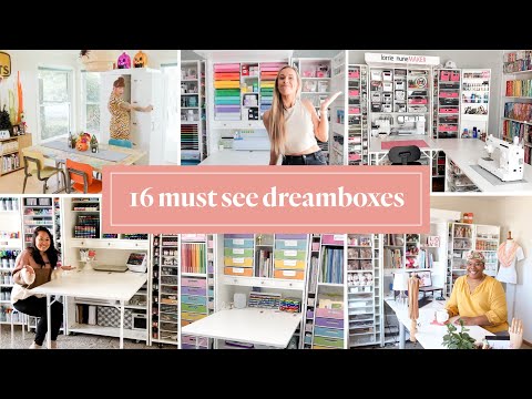 Craft Room Within a Room // 16 Different DreamBox Setups