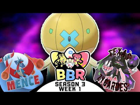 Drifblim is the KEE to Victory!! // BBR S3W1 vs Texas Zygardes
