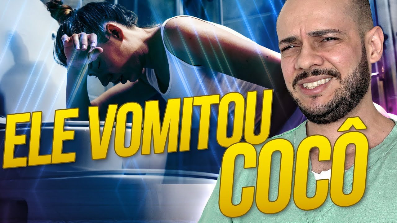 É possível alguém vomitar fezes ? | Vômitos fecaloides