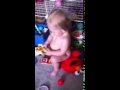 Baby Sitting On Laughing Elmo