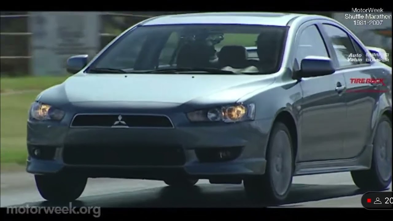 Motorweek 2008 Mitsubishi Lancer Road Test