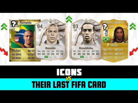 FC 26 | ICONS VS THEIR LAST FIFA CARD!🥶|Ft.Ronaldo,Ronaldinho,Marcelo,Zlatan,Thierry Henry,Beckham…