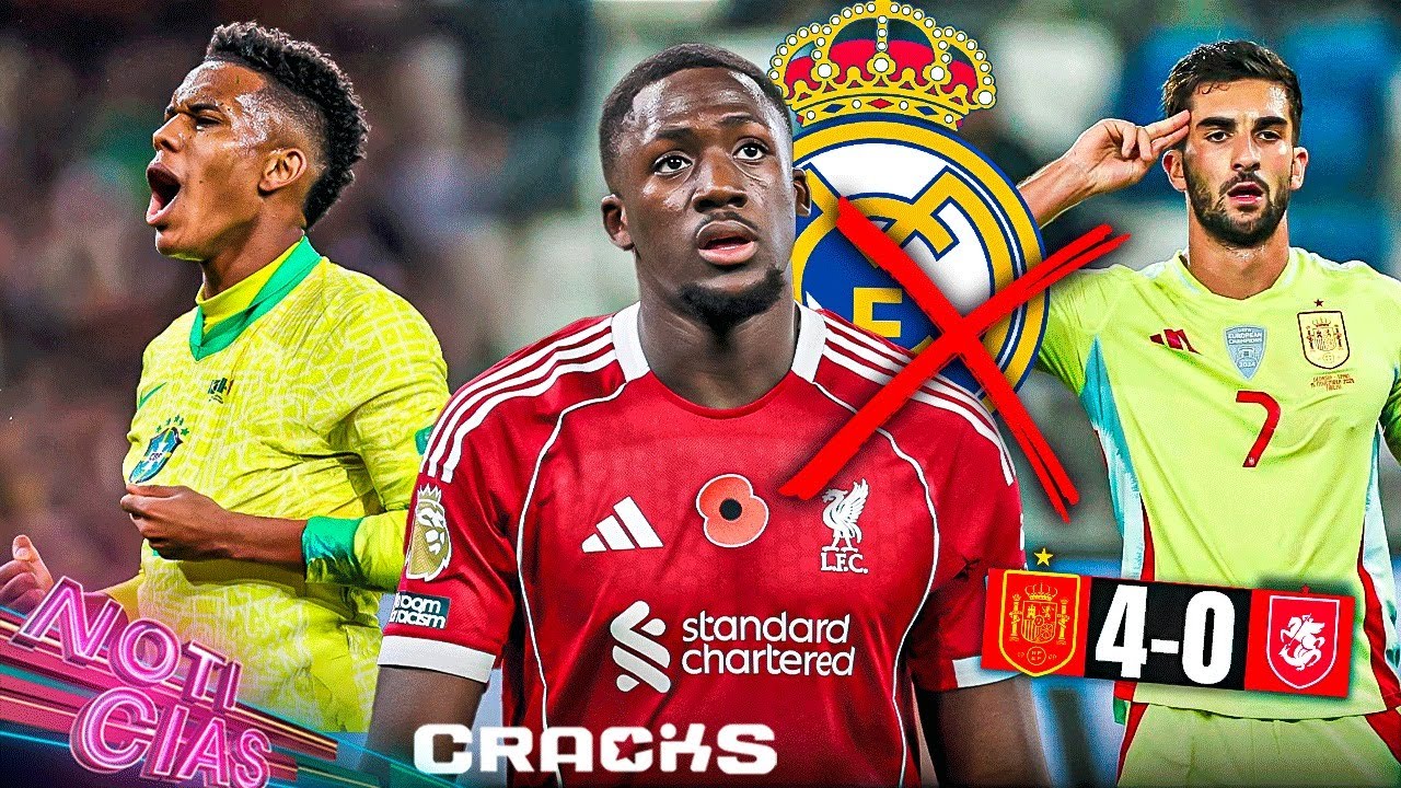 Konaté se aleja del Madrid | 'Virus FIFA' ataca a Arsenal | Estêvão brilla con Brasil | España golea