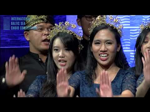 Cikala Le Pong Pong, arr. by Ken Steven, Parahyangan Catholic University Choir, IBSCC 2018
